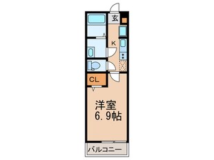 リブリ・川原通の物件間取画像